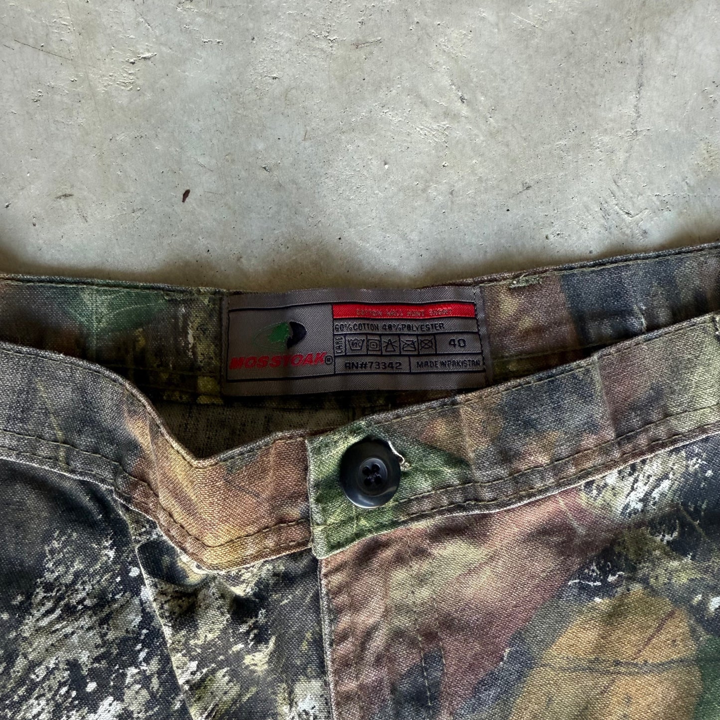 Mossy Oak Camo Hunting Shorts - 40