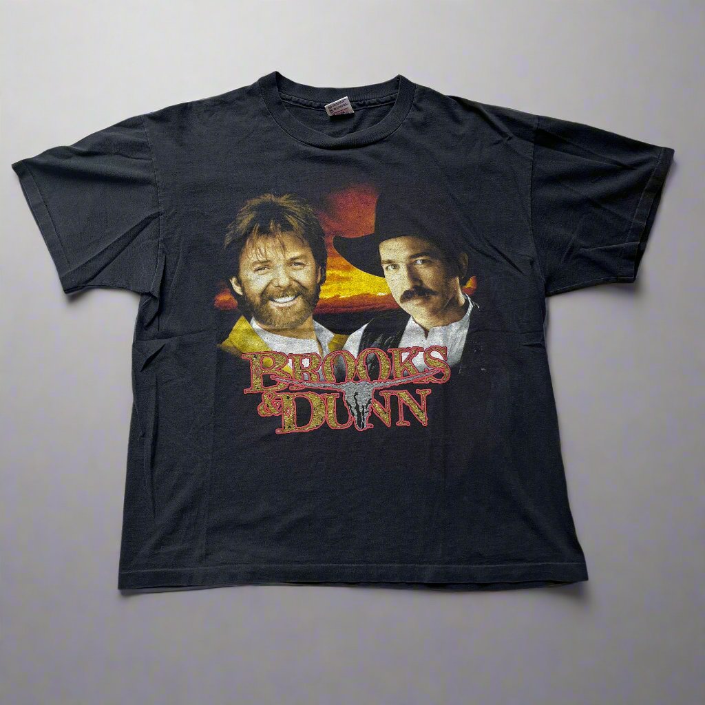 Vintage 90s Brooks and Dunn Concert Tee-XL