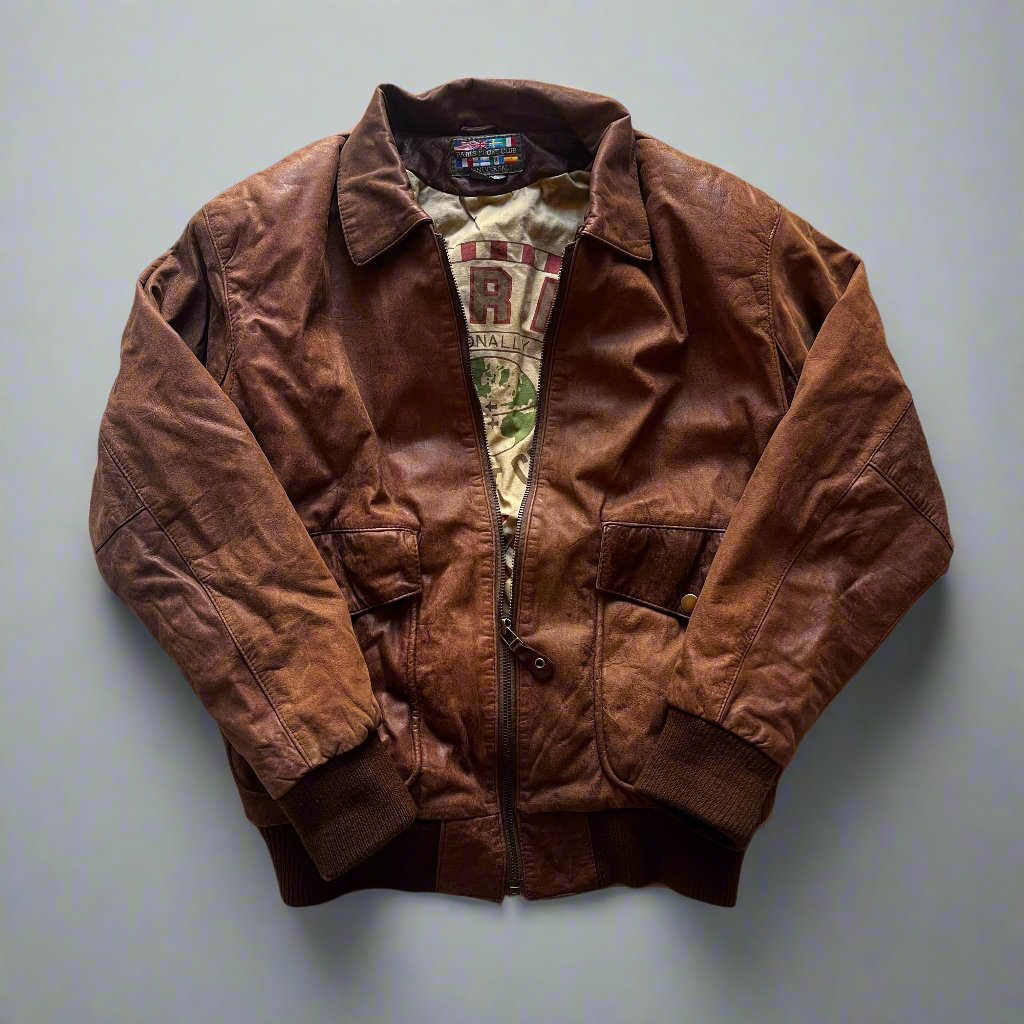 Vintage Leather Jacket-S