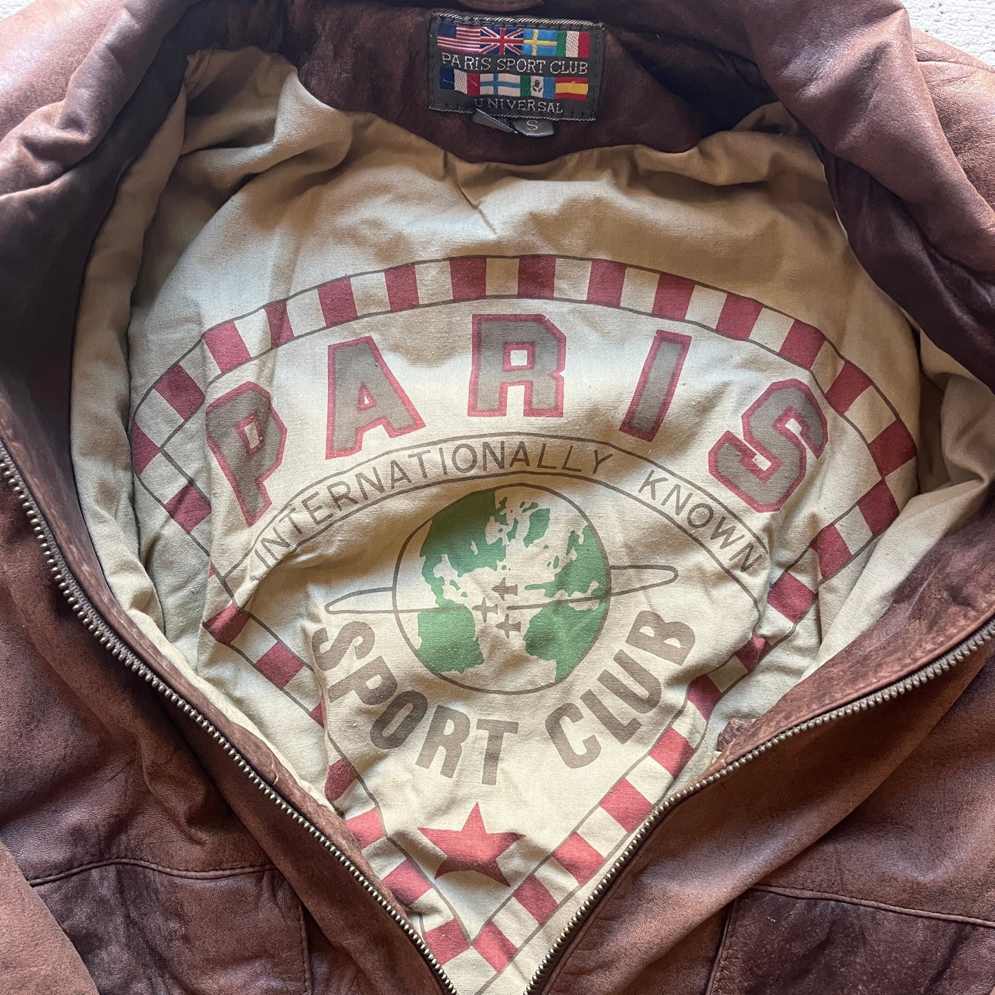 Vintage Leather Jacket-S