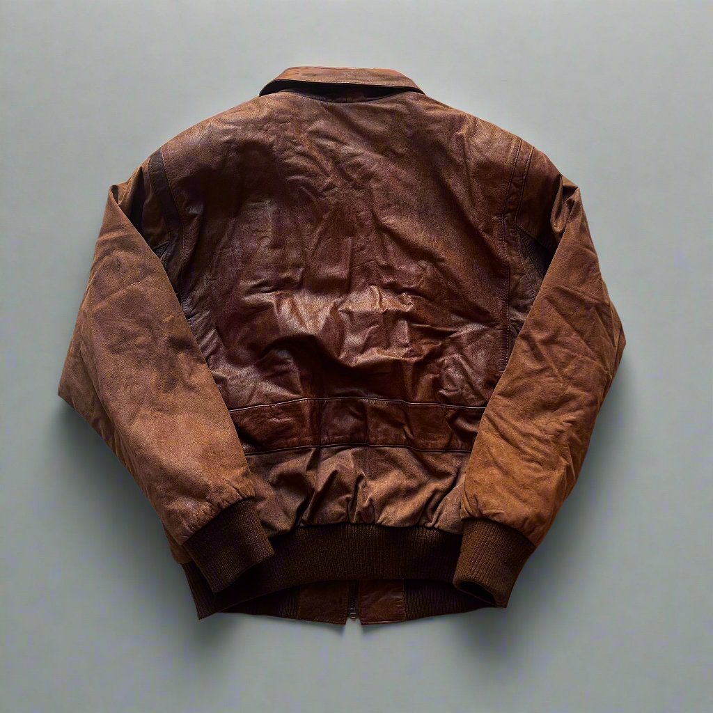 Vintage Leather Jacket-S