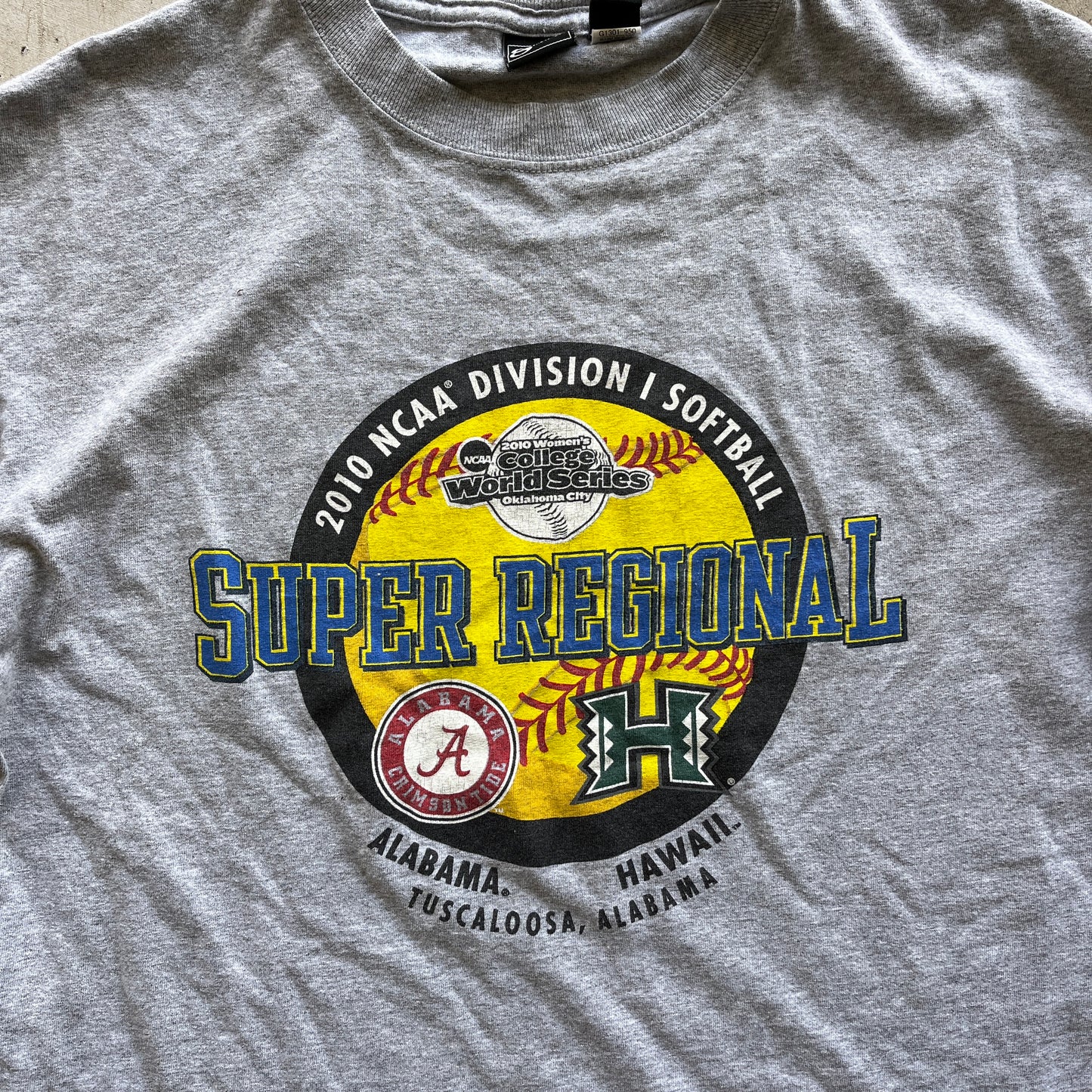 Vintage Softball Tee-L