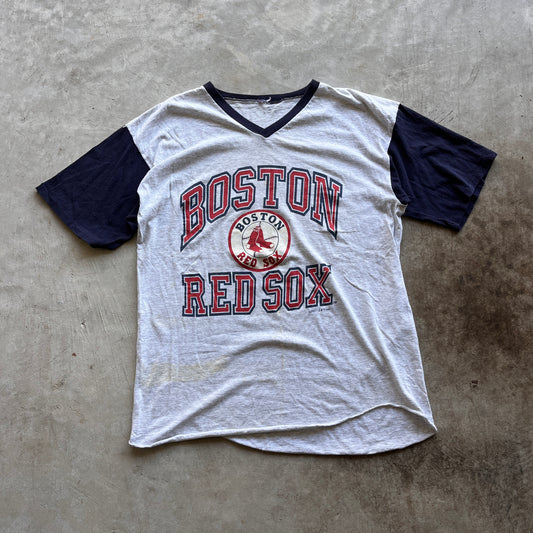 1980s Red Sox Shirt- L