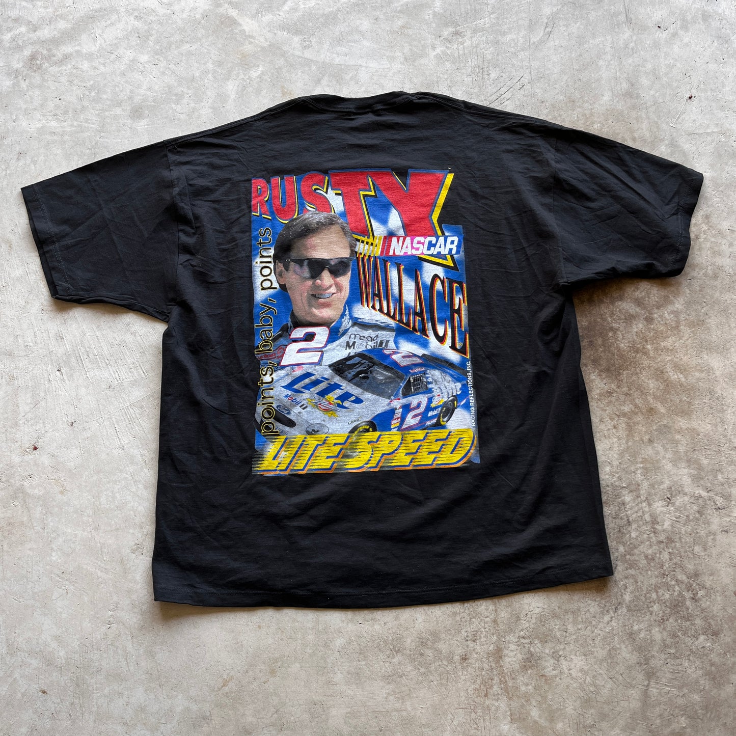 Vintage Rusty Wallace Tee- XL