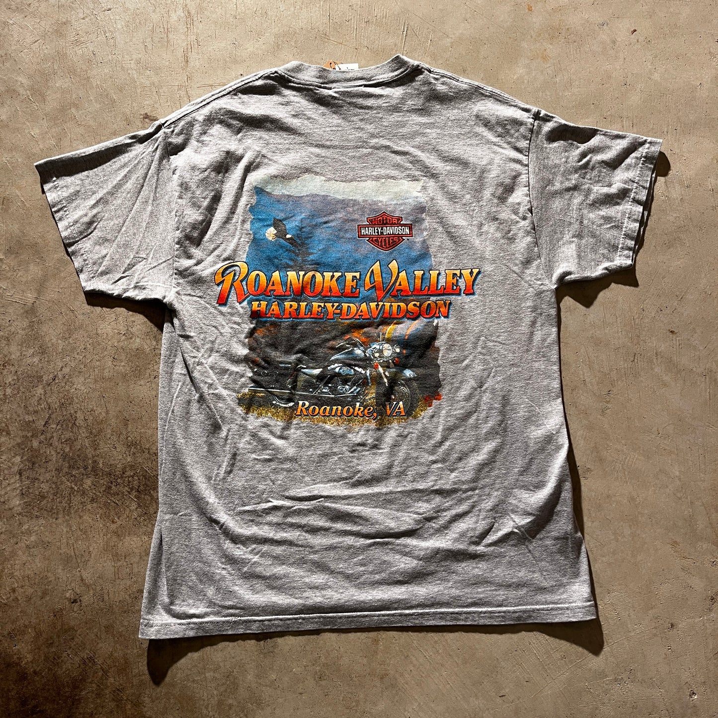 Vintage Harley Tee- L