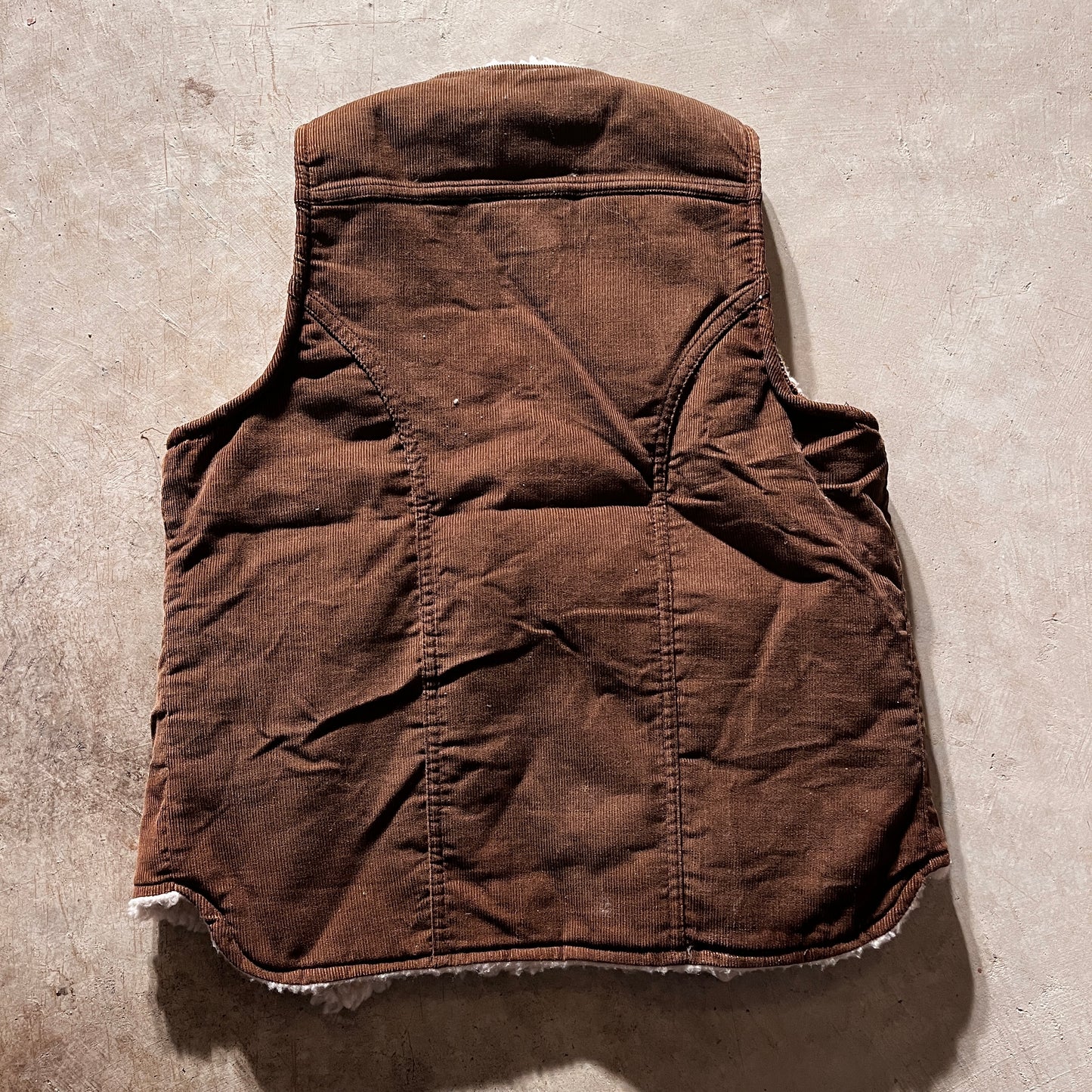 Vintage Sherpa Vest- M