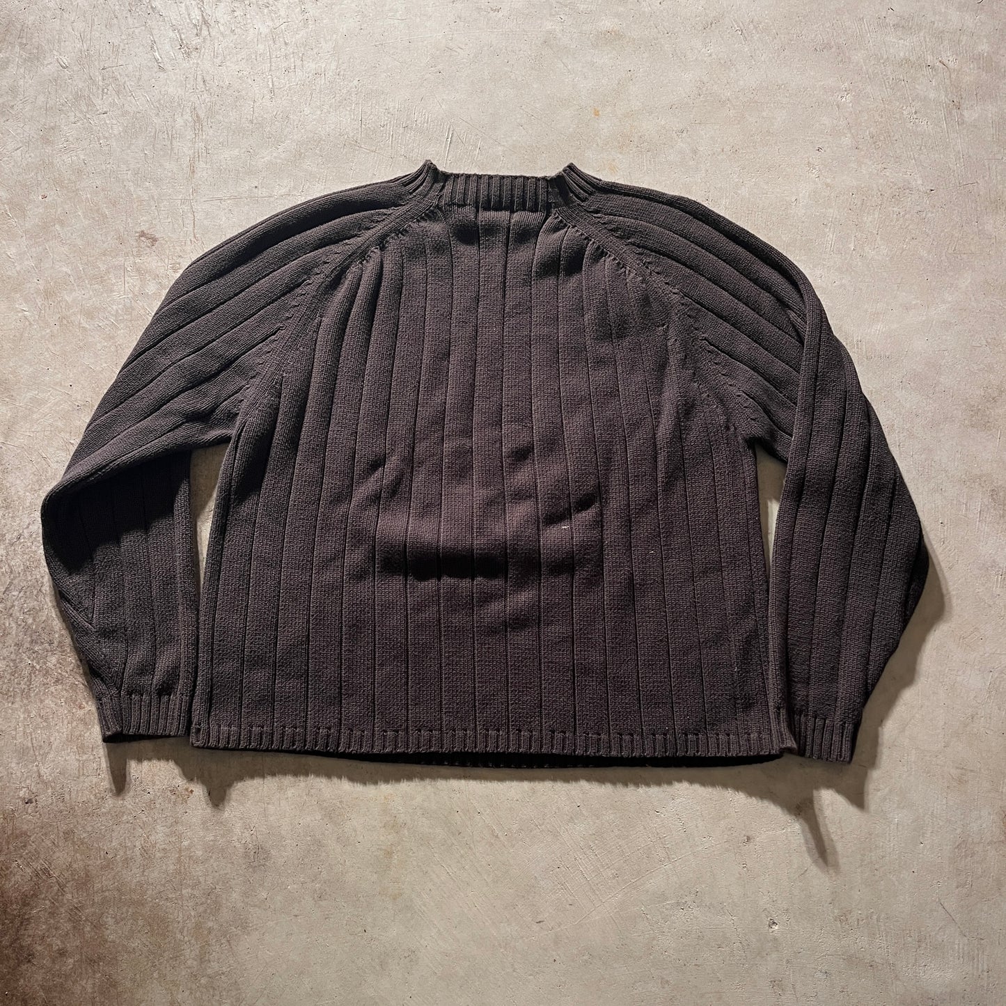 Vintage Green Sweater- XL