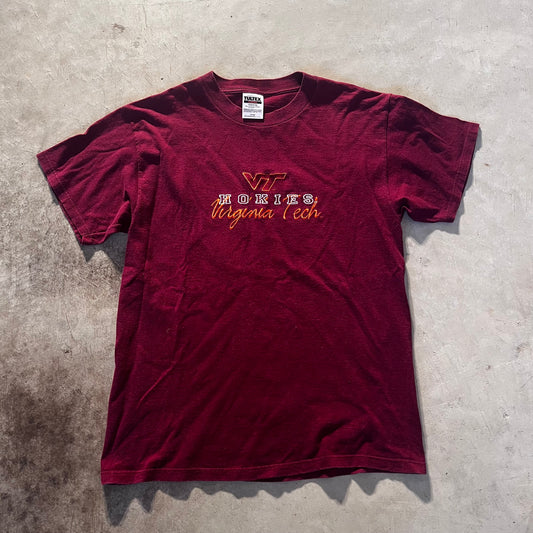 90s Virgina Tech Tee- L