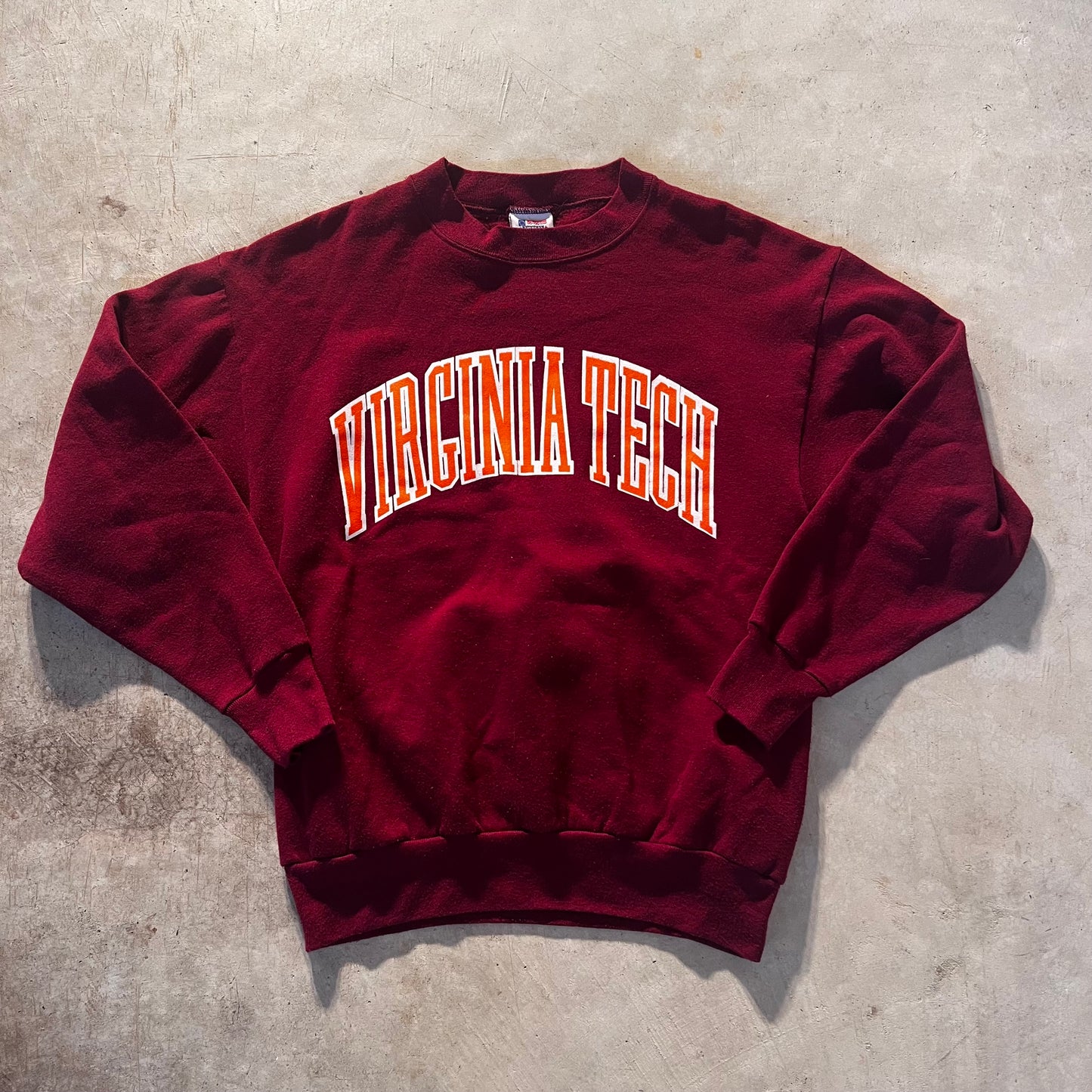 90s Virgina Tech Crew-L