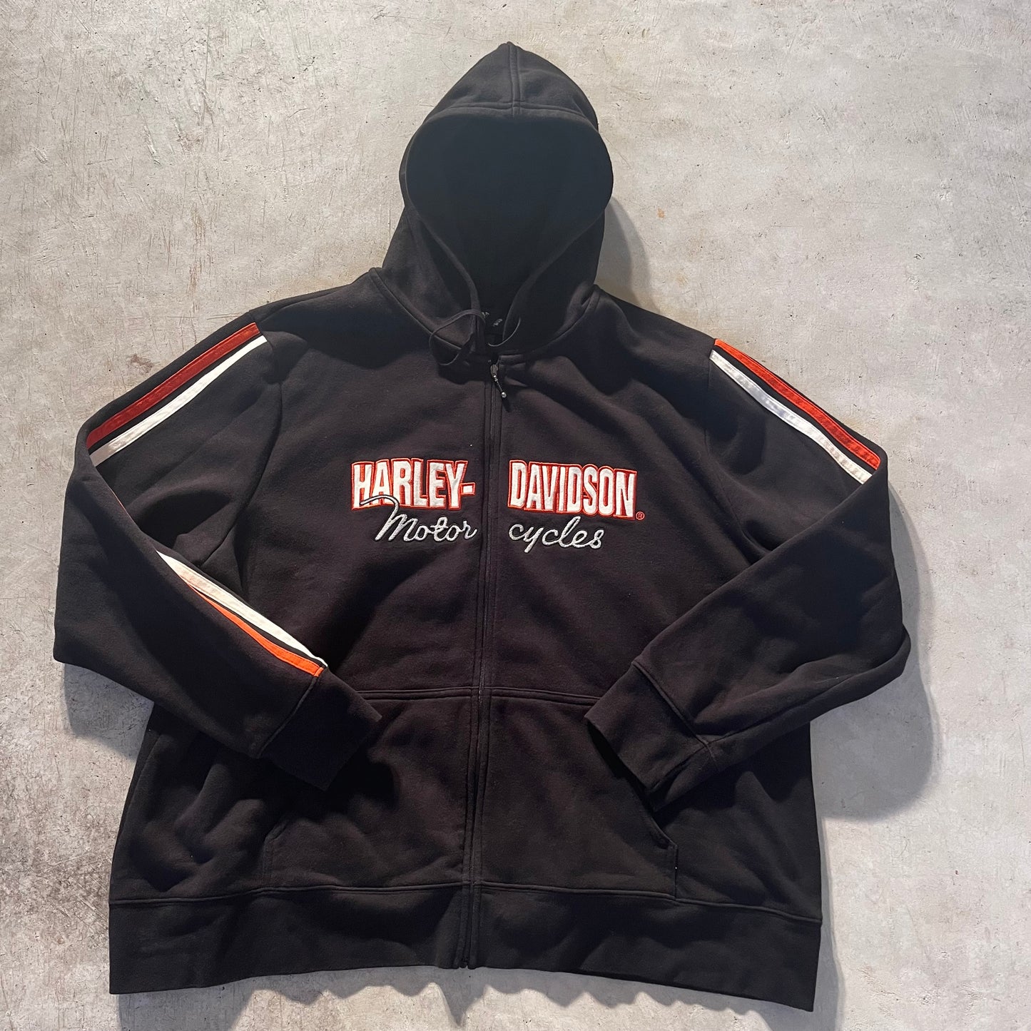 Harley Davidson Zip-up Hoodie-M