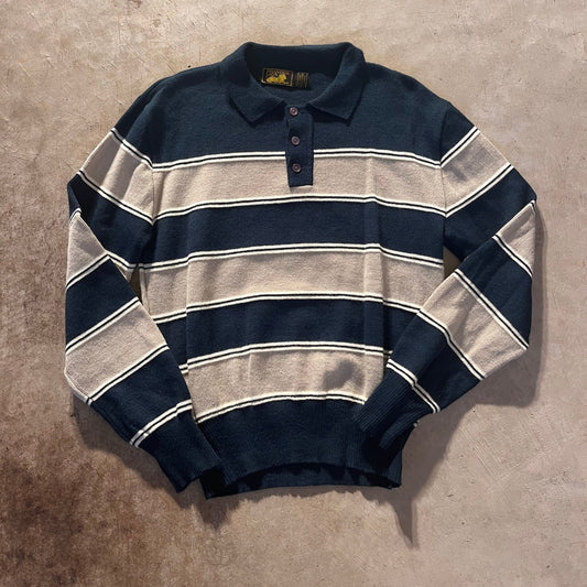 Vintage Polo Style Sweater- S