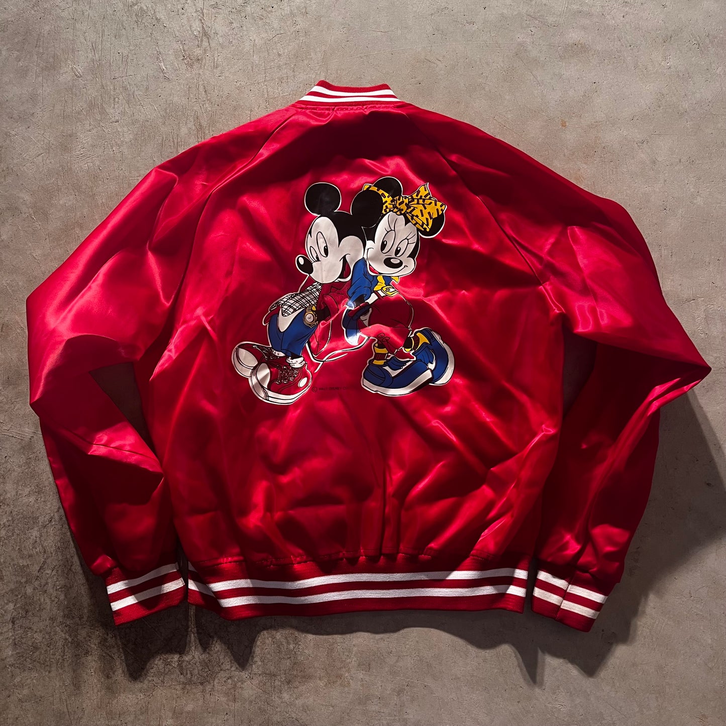 80s Mikey+Miney Mouse Bomber- M