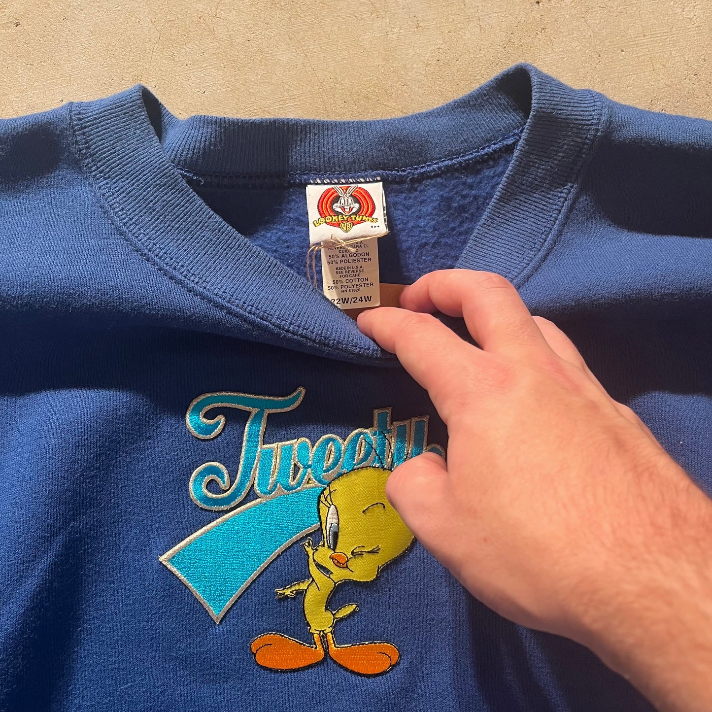 90s Tweety Sweatshirt- M