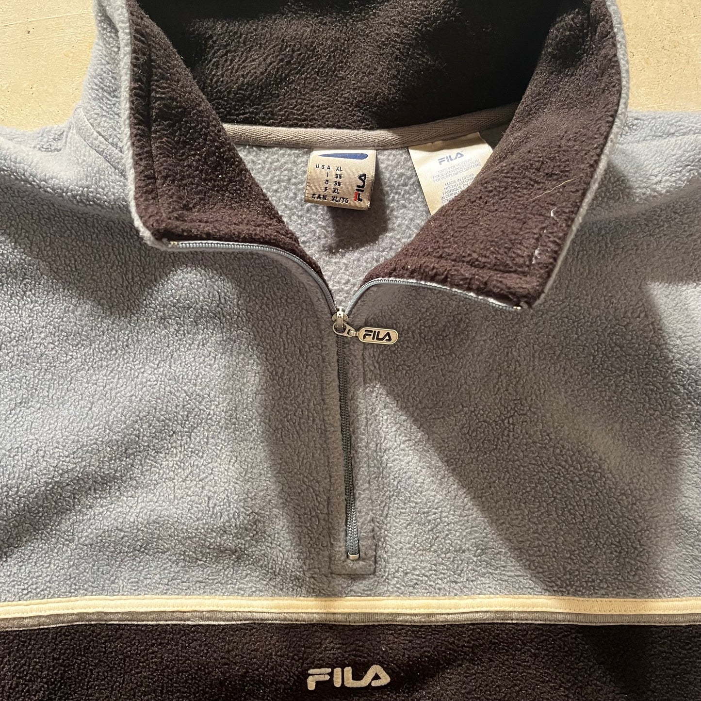 Vintage Fila Fleece- XL