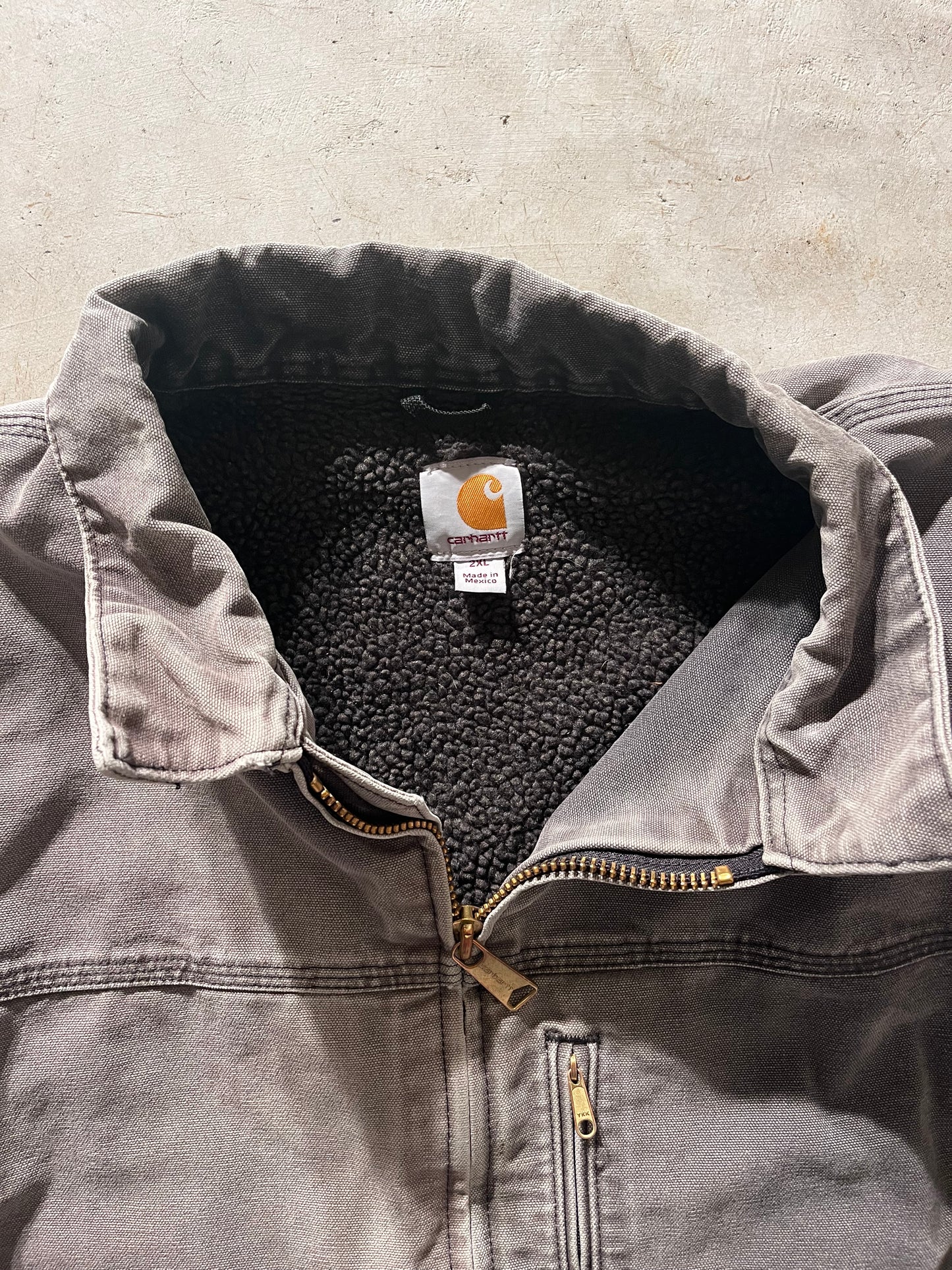 Sherpa Lined Carhartt Jacket- XXL