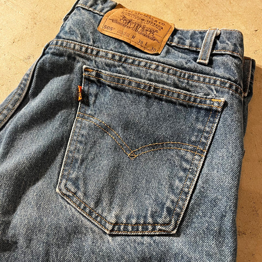 Orange Tab Levi 505 38/30